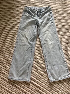 RSQ Straight Leg Jeans in Light Gray Wash